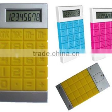 promotional flexible silicone calculator