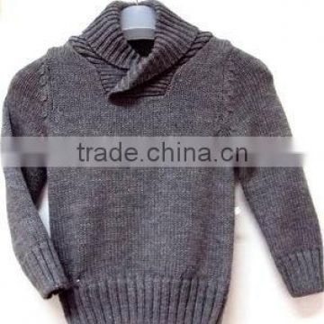 boy's chic turtleneck sweater