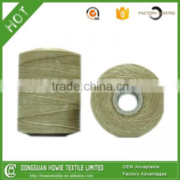 Spun ply 3*4 3*3 2*3 Polyester Cotton Mark Thread for leather sewing
