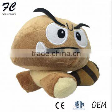 Custom plush toy Mushroom Goomba for the children