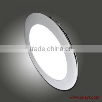 Ultra thin 10W White Round LED panel lamps with CE &ROHS listed