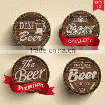 2016 attractive price beer label from printing company