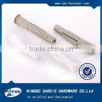 china supplier manufacture high quality low price Plastic fastener Nylon Plug made in china