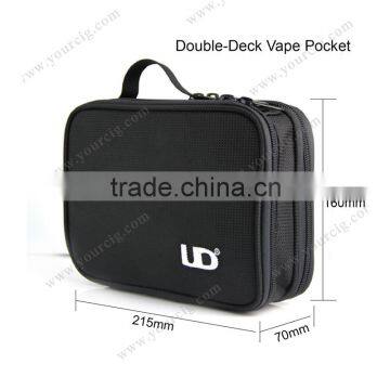 ud Double-deck Vape Pocket all items inside vaping bag for RDTA mod and their accessoties