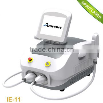IE-11 Spiritlaser ipl shr hair removal machine q switch nd yag laser tattoo removal system