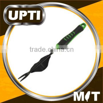Taiwan Made High Quality Lever and Two-tone Plastic Handle Garden Hand Fulcrum Weeder Tool