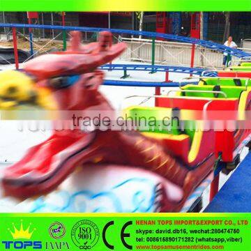 Thrilling Game Amusement Park Ride Big Mini Roller Coaster