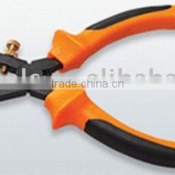 YF249 black finished wire stripper plier with TPR handle