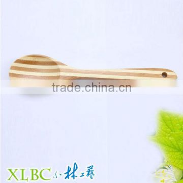 Nature high quality xiaolin light streak 17cm wooden spoon