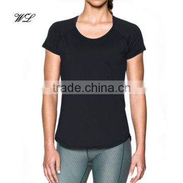 Wholesale Women Custom Top Casual Woman Sports No Sweat T-Shirt China Supplier