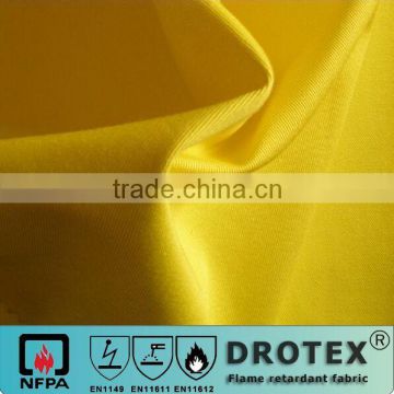 Australia Market UPF 50+ Anti-UV 230gsm Yellow fabric for safety shirt