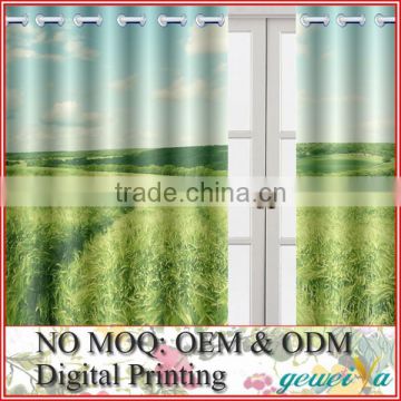 3D Digital Printed Curtain Fabric