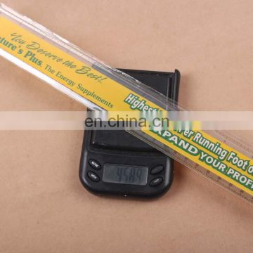 BSCI custom clear pvc flexible plastic ruler