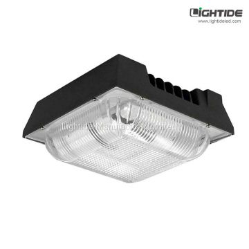 IP65-rated Commercial led surface mount canopy lights 120W,  100-277vac, Equv. 400W MH canopy