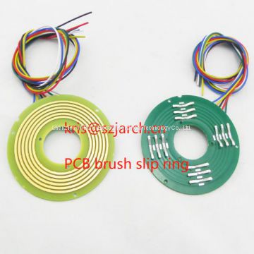 PCB disc slip ring ultra thin slip ring disc slip ring turntable transmission signal special for slip ring mechanical turntable