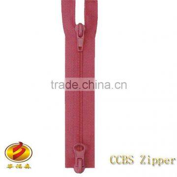 Brand New No.4 Quality Two Open Slider Nylon Zipper for bags