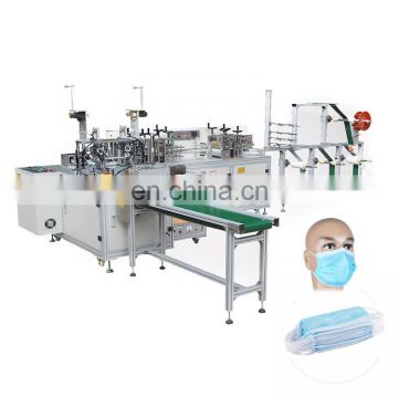 fully automatic 3ply surgical non woven facemask machine