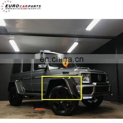 4x4 fender flares fit for G-class W463 G63 to wide carbon fiber material over fenders for 4x4