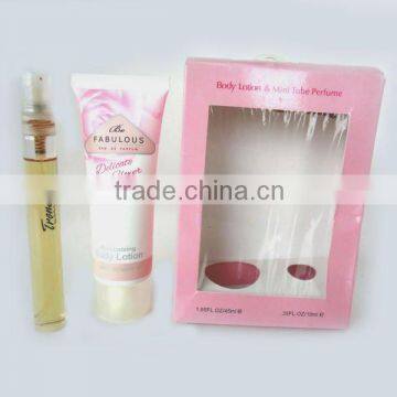 min perfume lively with body lotion