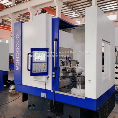 6-axis CNC G400 Hobbing Machine for Cutting Gear Dia 400mm Modules 5m        Hobbing Machine Manufacturer