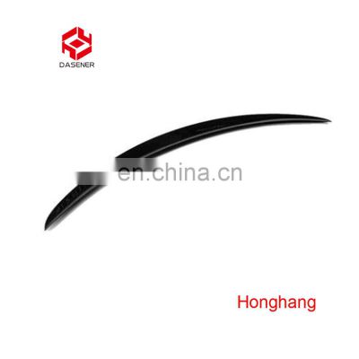 Honghang Factory Directly Supply Car Exterior Parts Rear Spoiler Wing Black Glossy Rear Wing Spoiler For Benz C200 W205