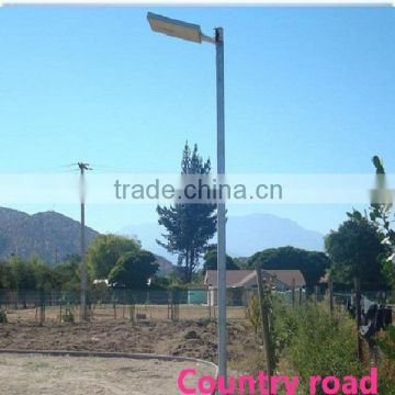 Intergrated solar led street light with motion sensor switch