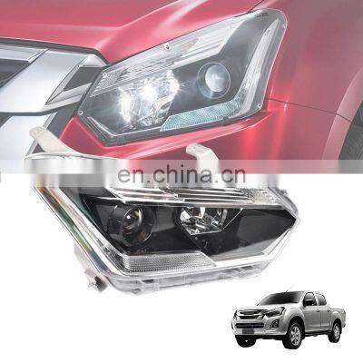 GELING Factory Aftermarket 12V With LED DRL Auto Lamp For ISUZU ute 2WD 4WD Dmax'2017-2018