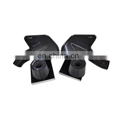 Strong and Durable Accessories Customer Design Dry Carbon Fiber Auto Parts 3K Twill Cold Air Intake Kit For BMW F90 M5