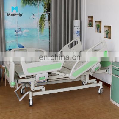 Metal Structure Three Function Acute Care Height Adjustment Electric Hospital Med-Surg Bed For Disabled