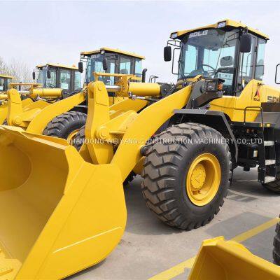 SDLG 5ton wheel loader L958F pay loader with 3.2m3 bucket