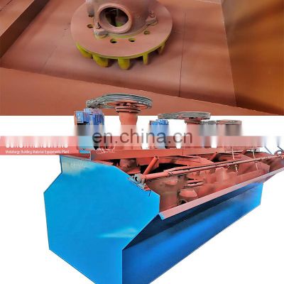 Sale Mining inflatable mechanical flotation machine copper mineral small air gold froth flotation machine type with good price