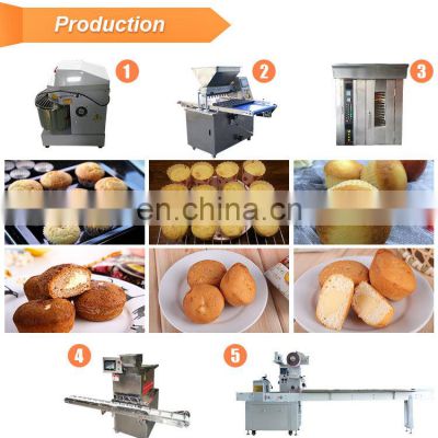 CE-confirmed economical semi-automatic cake production line/cake making machine