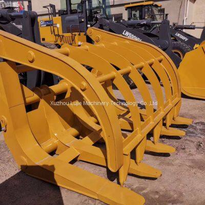China wheel loader Hardwood Log Grab attachments