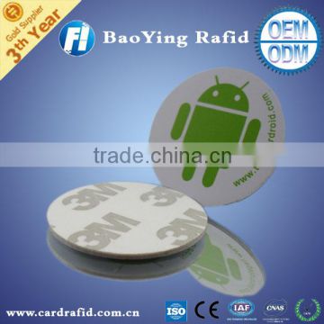 ISO14443A standard rfid tags 125khz sticker for access control/ticketing/payment