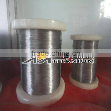 ASTM B863 Titanium Wire in 0.1 to 0.6mm Diameter