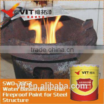 Ultrathin steel structure fireproof paint