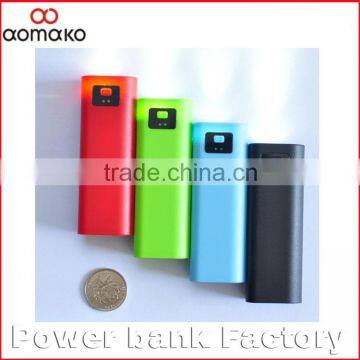 Amk-002 Mobile Power Bank Charging USB Flashlight Torch LED 5V 4x 18650 Battery Box