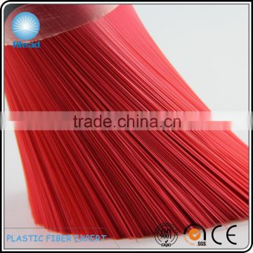 0.32mm shiny red high quality polyester PET filament for besom