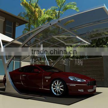 Easy to assemble outdoor aluminum carport for sale