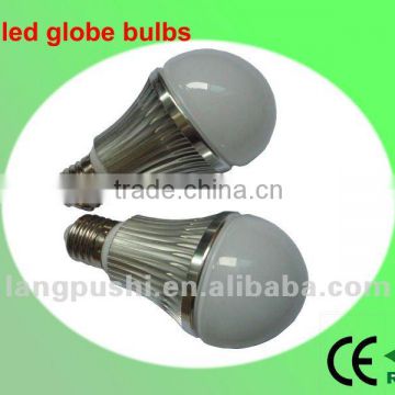 whole sale E27 GU10 Dimmable 5w globe bulbs , aluminum die casting housing, 3 years warranty