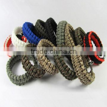 high quality outdoor survival bracelet bangle cord