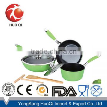 HQ 2015 new Forged ceramic coating cookware set