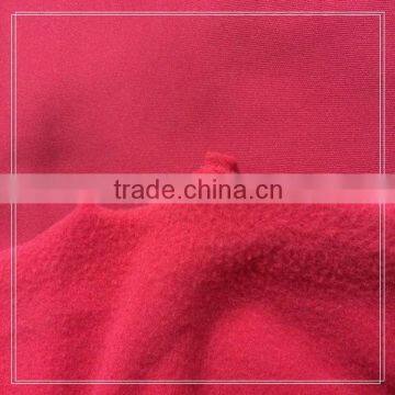 Soft Polyester Spandex Polar Fleece Fabric