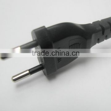 Swiss standard 10A 250V swiss power cord plug