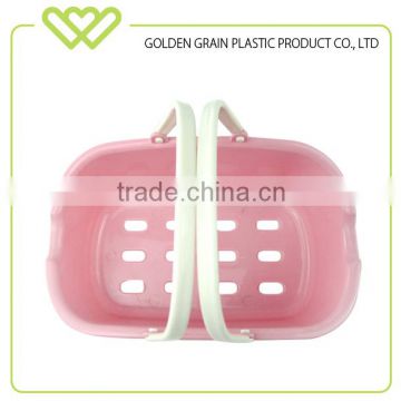 CH7057 Factory cheap Plastic portable Hand basket soft wholesale