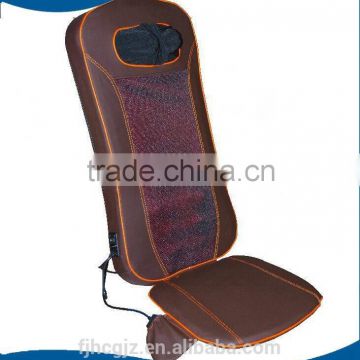 car and home jade roller heated neck,back and seat shiatsu massage cushion