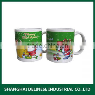 Drinking Cup With Christmas Hat Design