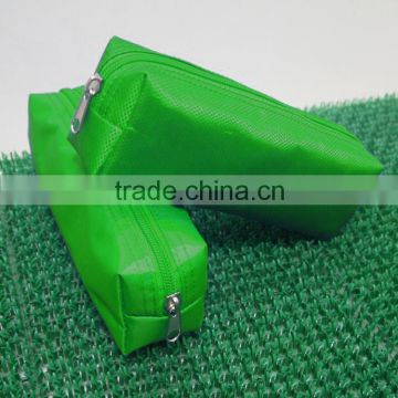 Green Pencil Case ,Contracted PU Pen Bag
