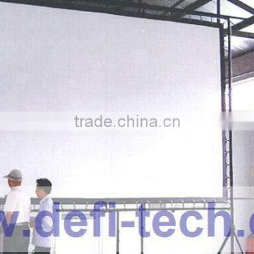 60"easily assembling portable floor up projection screen