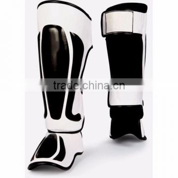 White Color MMA Shin and Instep Guards